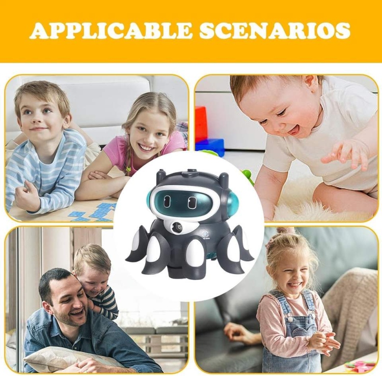 لعبة الروبوت الأخطبوط المضيئة  للأطفال 