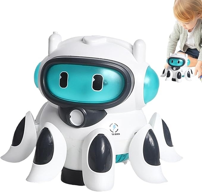 لعبة الروبوت الأخطبوط المضيئة  للأطفال 