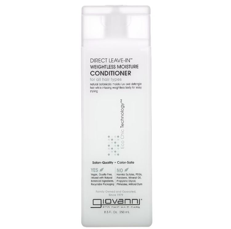 Giovanni, Direct Leave-In Weightless Moisture Conditioner 