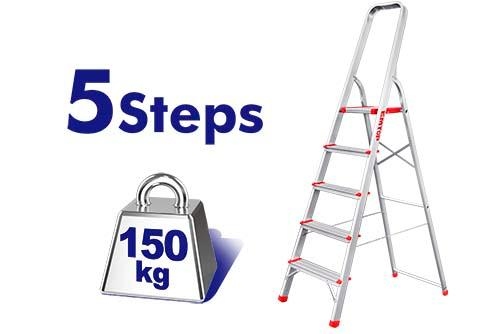 سلم المنيوم 5 درجات   ELAD1051