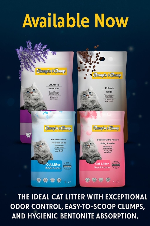 رمل تركي clump وزن 10 لتر بسعر 2.5 عدد 100 كيس 250 دينار