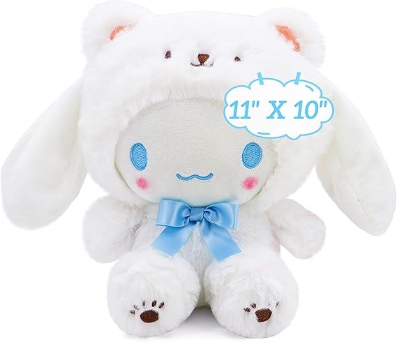 دمية قطنية  مع شنتة بتصميم شخصية سانريو كاواي