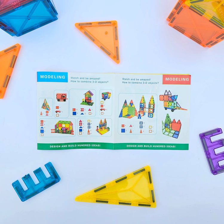 ليجو مغناطيسي 28 قطعة بلوكات للاطفال ( اصلي )