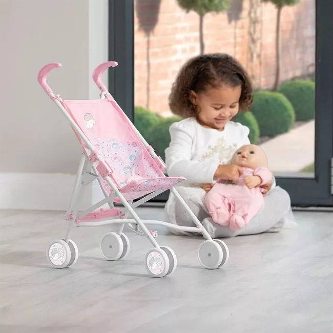 عربة أطفال للبنات قابلة للطي