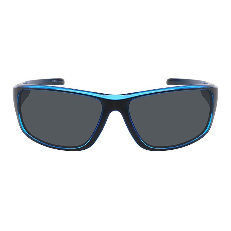  EyeframesInt-THE-11570137-P, Polarized Full Frame Sport Wrap Sunglasses, Assorted Colors 