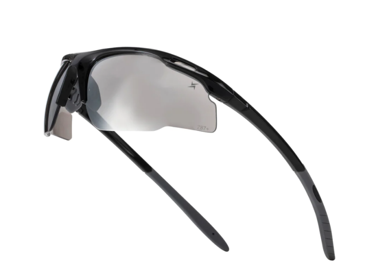 EyeframesInt-XP-11006-PC- Mirror Lens Safety Sunglasses., Assorted Colors