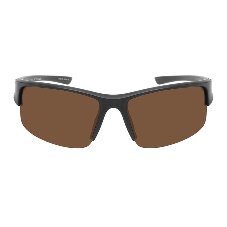 EyeframesInt-THE-11570138-P1, Polarized Half-Frame UNISEX Sports Sunglasses, Assorted Colors 