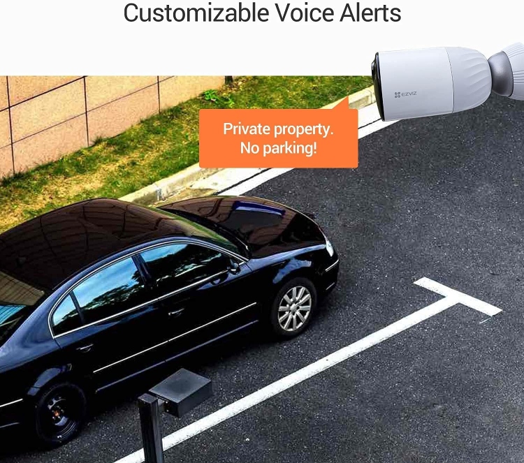 EZVIZ BC1-B3 2MP  WI-FI CAMERA KIT - 2.8MM - 12,900 MAH - 2.4 GHZ WI-FI- IP66 - MICROSD CARDS UP TO 256 GB WI-FI CAMERA KIT - 2.8MM - 12,900 MAH - 2.4