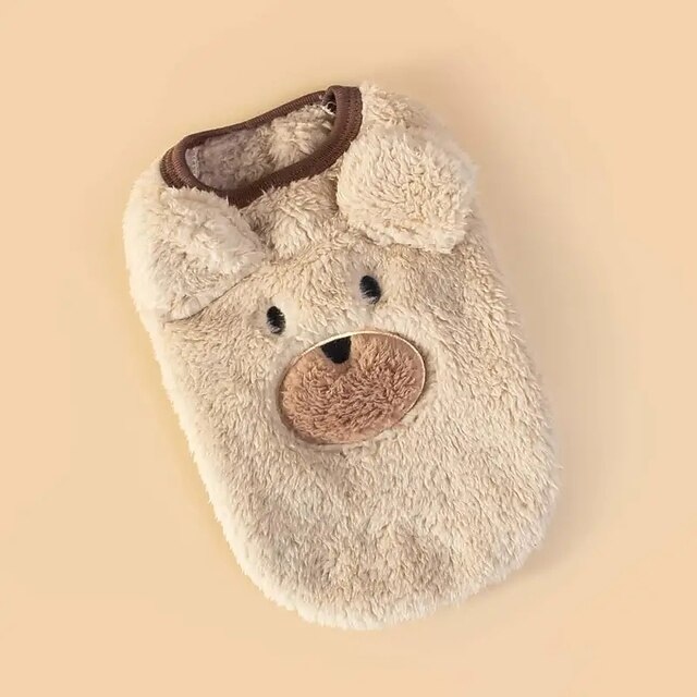 Cute Bear hoodie for cat and small dog 