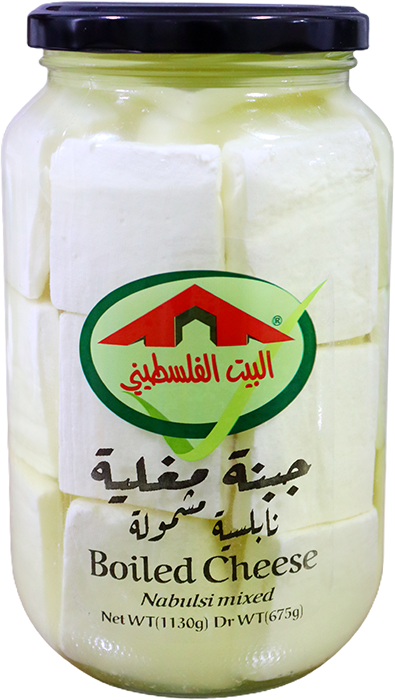 جبنة مغلية نابلسية مشمولة