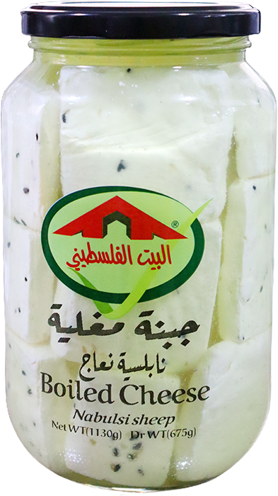 جبنة مغلية نابلسية نعاج بالقزحة