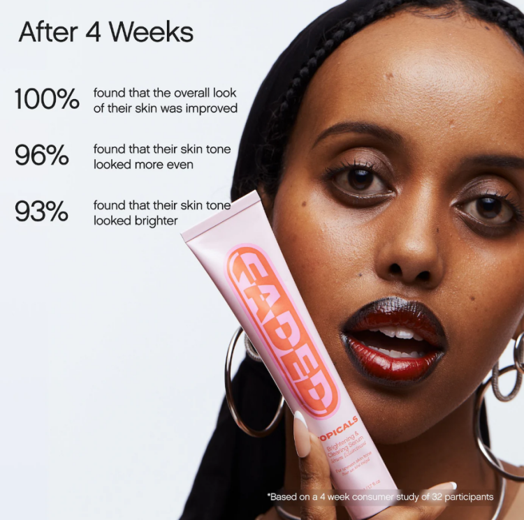 Topicals, Faded Serum for Dark Spots & Discoloration