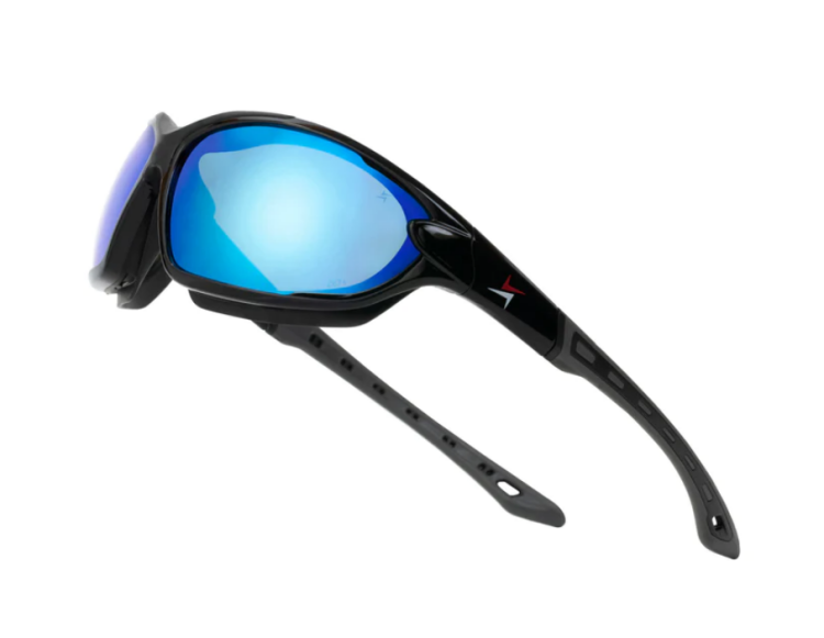 EyeframesInt-XP-11001-PCP, Polarized Mirror Safety Sunglasses, Assorted Colors