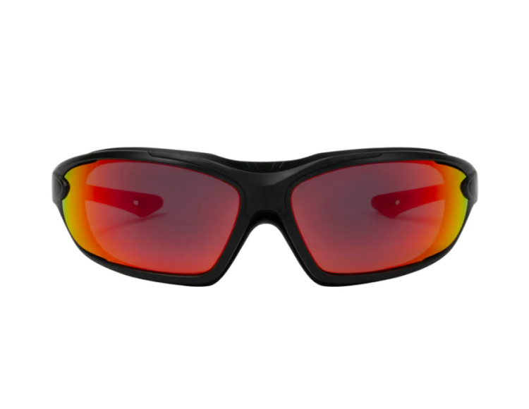 EyeframesInt-XP-11001-PCP, Polarized Mirror Safety Sunglasses, Assorted Colors