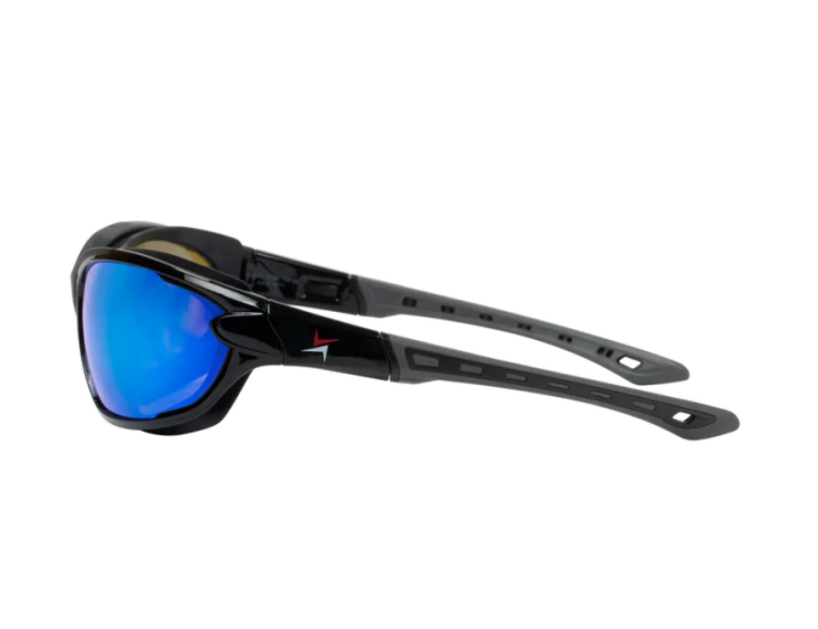 EyeframesInt-XP-11001-PCP, Polarized Mirror Safety Sunglasses, Assorted Colors