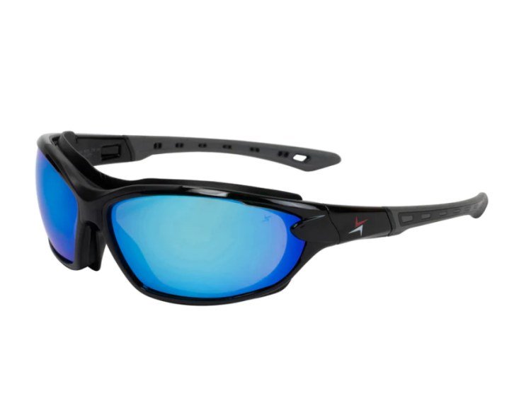 EyeframesInt-XP-11001-PCP, Polarized Mirror Safety Sunglasses, Assorted Colors