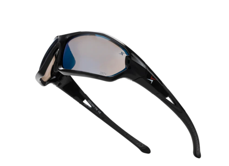 EyeframesInt-XP-11004-PC, Mirror Lens Safety Sunglasses.Assorted Colors