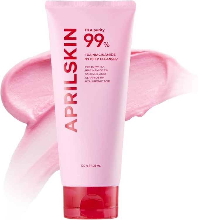 APRILSKIN TXA Niacinamide 99 Pore Care Pink Bubble Gum Deep Cleanser