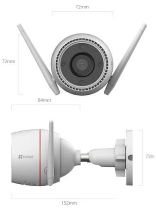 كاميرا مراقبة واي فاي خارجي مطري 3MP H3c EZVIZ