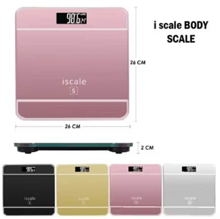 ميزان السيكوريت إلكتروني ذكي لقياس الوزن بدقة من iScale s
