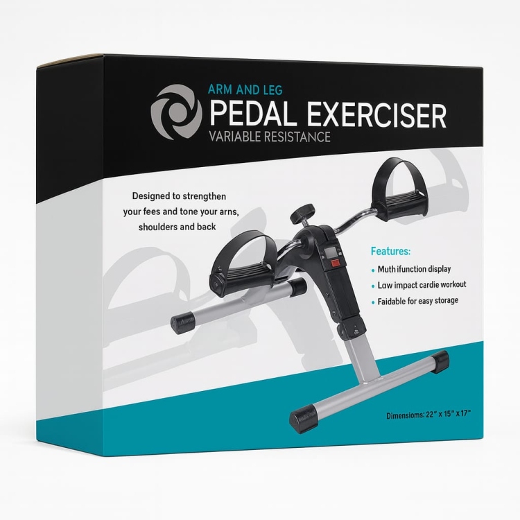 جهاز بدالات  رياضي منزلي مع شاشة  للتمارين للذراعين والساقين نوع ممتاز 