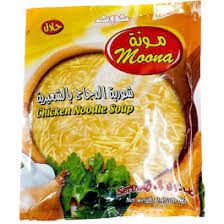 شوربة الدجاج بالشعيرية مونة