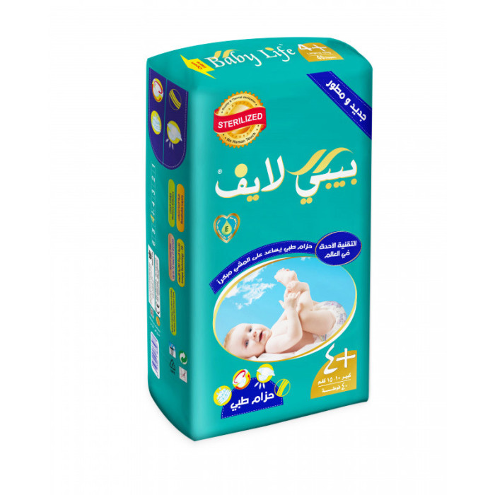 بيبي لايف فوط اطفال جامبو 40 فوطة