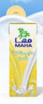 مها مطعمات حليب وموز 200مل