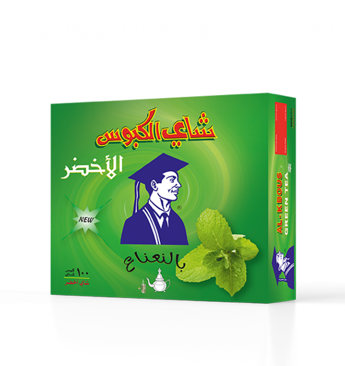 الكبوس شاي اخضر 25  ميدالية