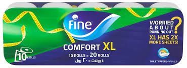 فاين تواليت اكس لارج 350 قطعه
