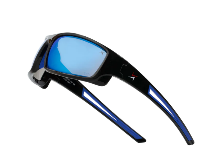 EyeframesInt-XP-11002-PC, Mirror Lens  Safety Sunglasses, Assorted Colors