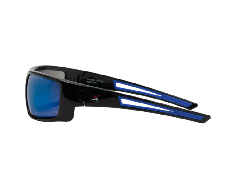 EyeframesInt-XP-11002-PC, Mirror Lens  Safety Sunglasses, Assorted Colors