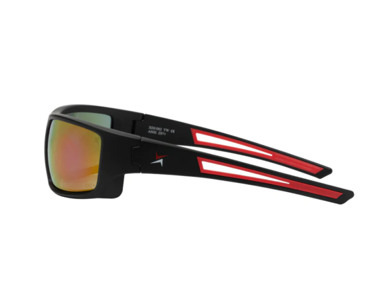 EyeframesInt-XP-11002-PC, Mirror Lens  Safety Sunglasses, Assorted Colors