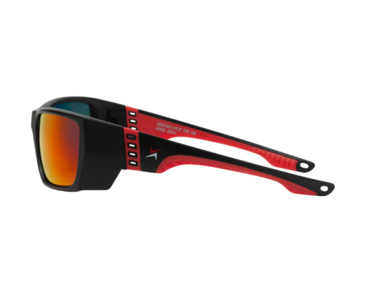 EyeframesInt-XP-11003-PCP, Polarized Mirror Safety Sunglasses, Assorted Colors