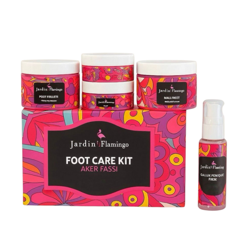 Jardin Flamingo Foot Care Kit Aker Fassi
