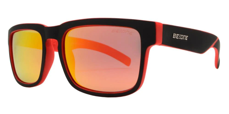 EyeframesInt-DY-PL-11J3005 - Junior Square Flat Top Keyhole Polarized Sunglasses, Assorted Colors