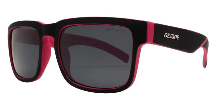 EyeframesInt-DY-PL-11J3005 - Junior Square Flat Top Keyhole Polarized Sunglasses, Assorted Colors