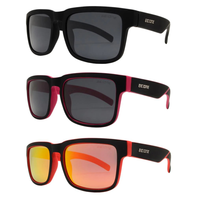 EyeframesInt-DY-PL-11J3005 - Junior Square Flat Top Keyhole Polarized Sunglasses, Assorted Colors