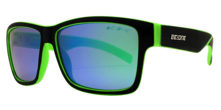 EyeframesInt-DY-PL-11J3004 - Junior Classic Sports Horn Rimmed Polarized Sunglas, Assorted Colorsses