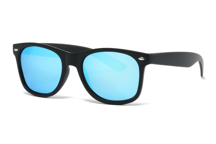 EyeframesInt-DY-PL-113002 - Polarized Junior Classic Horn Rimmed Sunglasses, Assorted Colors