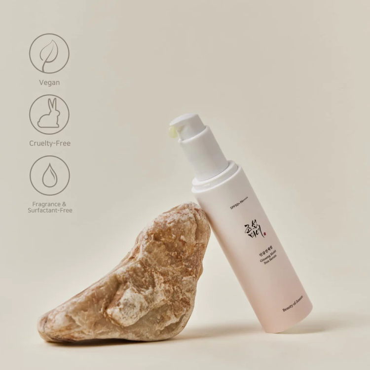 سيروم الجنسيج والنايسنميد مع واقي شمس Beauty Of Joseon Ginseng Moist Sun Serum (SPF 50+ PA++++)