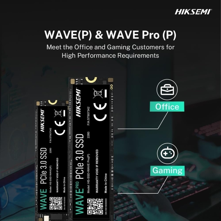 HIKSEMI 1024GB SSD M.2 WAVE(P) NVME PCIE 3.0