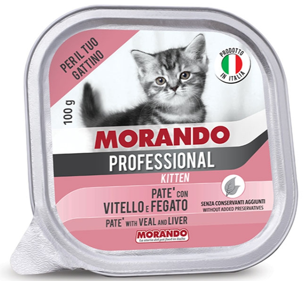 Miglior gatto Kitten with Veal and Liver Pate 100g