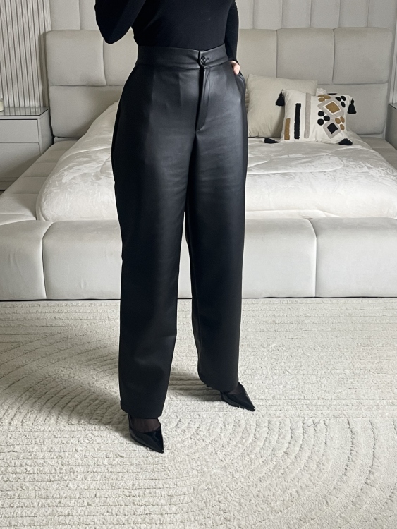  بنطلون جلد شتوي