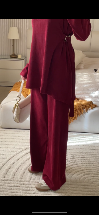 طقم شوق باللون الخمري