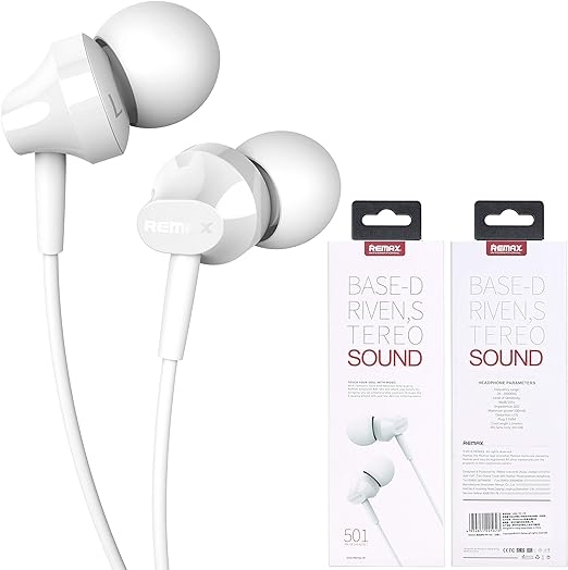 REMAX RM-501 EARPHONE BLACK