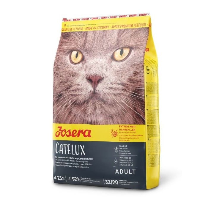 Josera Catelux Cat Dry food with Duck and Potato for Adults 4.25kg