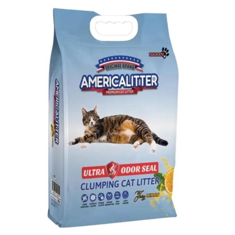 America Liter Cat Litter - Odor-Maximizing - Lemon