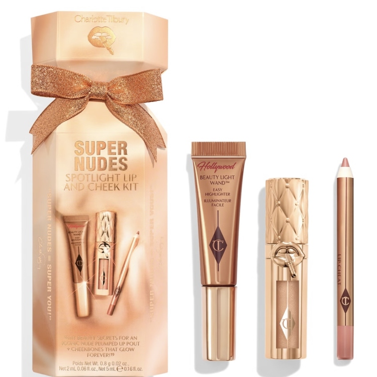 Charlotte Tilbury Supernudes Spotlight Lip And Cheek Kit