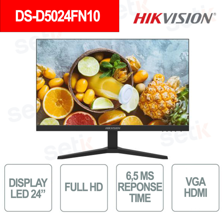 شاشة 24 بوصة 75hz HIKVISION FHD